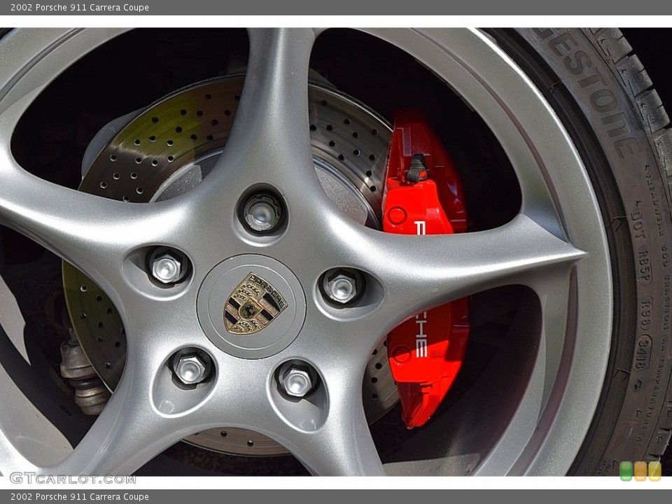 2002 Porsche 911 Carrera Coupe Wheel and Tire Photo #135881034