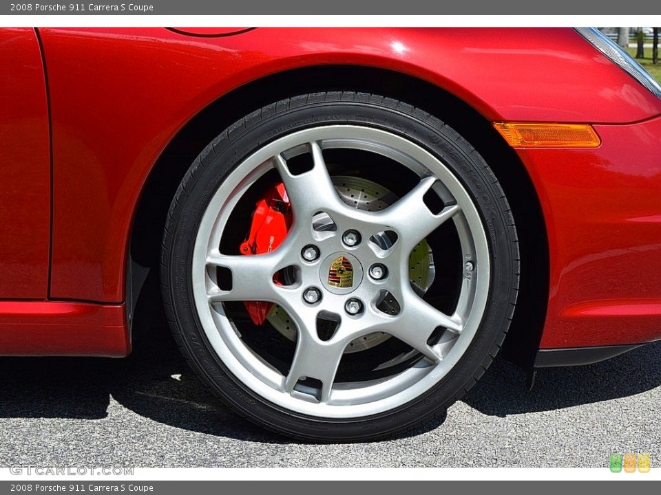 2008 Porsche 911 Carrera S Coupe Wheel and Tire Photo #135882399