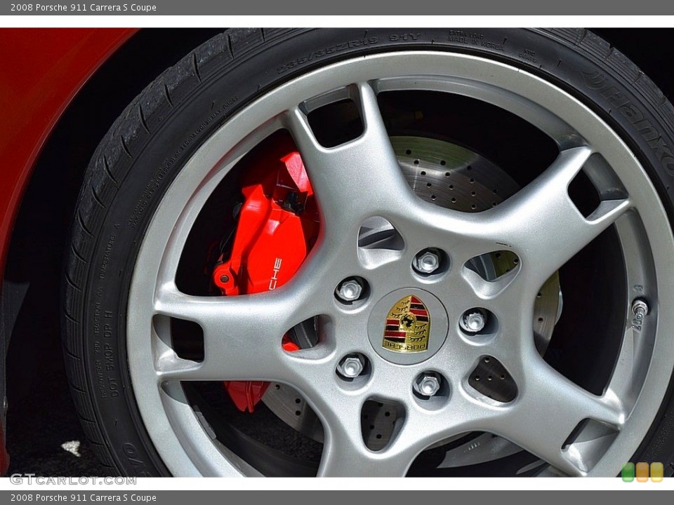 2008 Porsche 911 Carrera S Coupe Wheel and Tire Photo #135882417