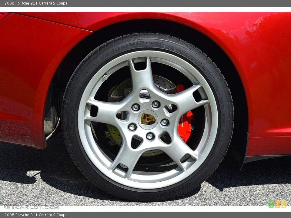 2008 Porsche 911 Carrera S Coupe Wheel and Tire Photo #135882438