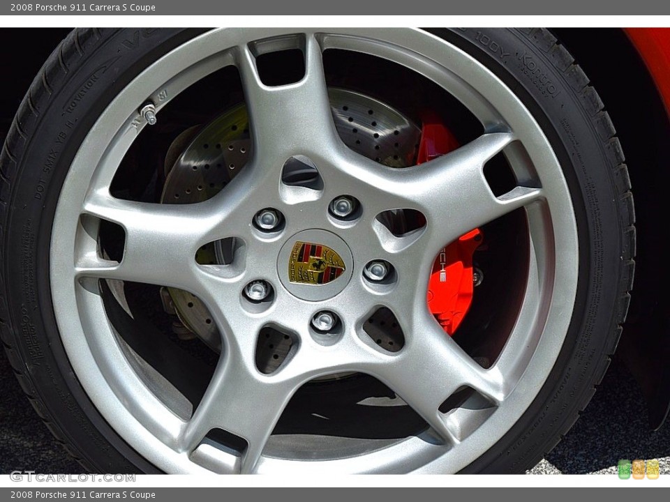2008 Porsche 911 Carrera S Coupe Wheel and Tire Photo #135882447
