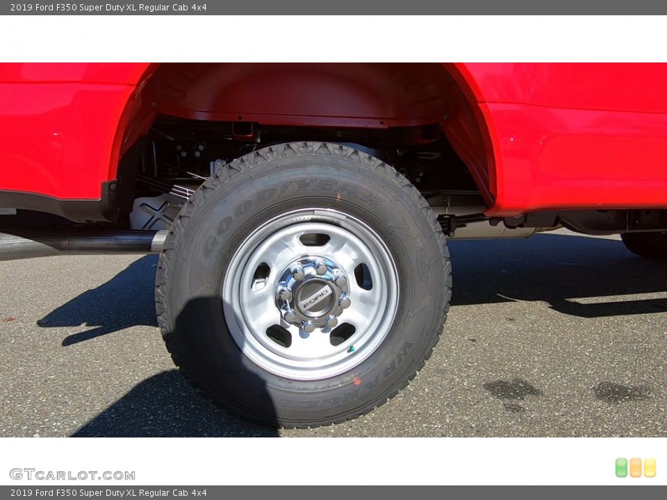 2019 Ford F350 Super Duty XL Regular Cab 4x4 Wheel and Tire Photo #135905010