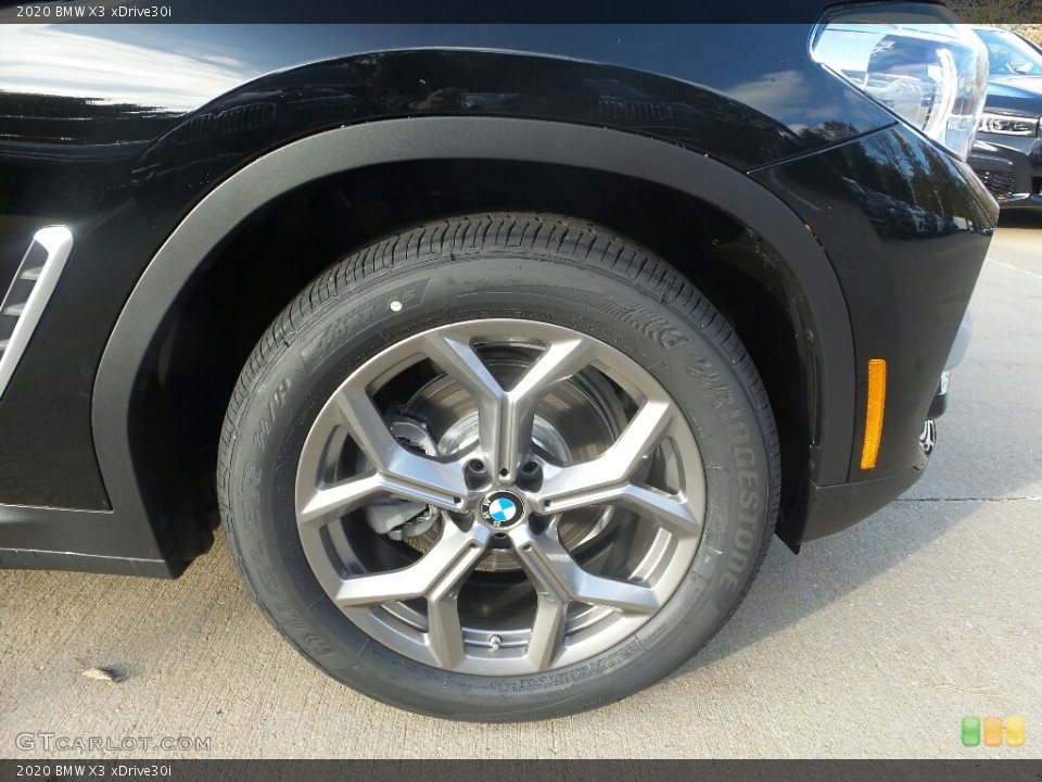 2020 BMW X3 xDrive30i Wheel and Tire Photo #135920699