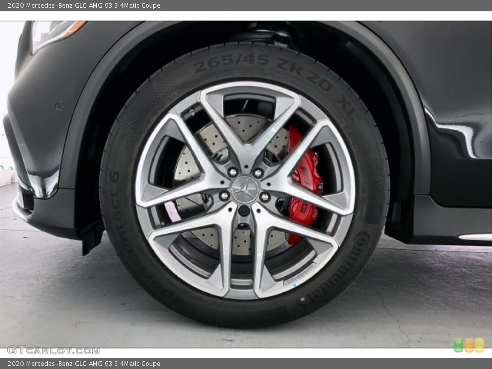 2020 Mercedes-Benz GLC AMG 63 S 4Matic Coupe Wheel and Tire Photo #135923765