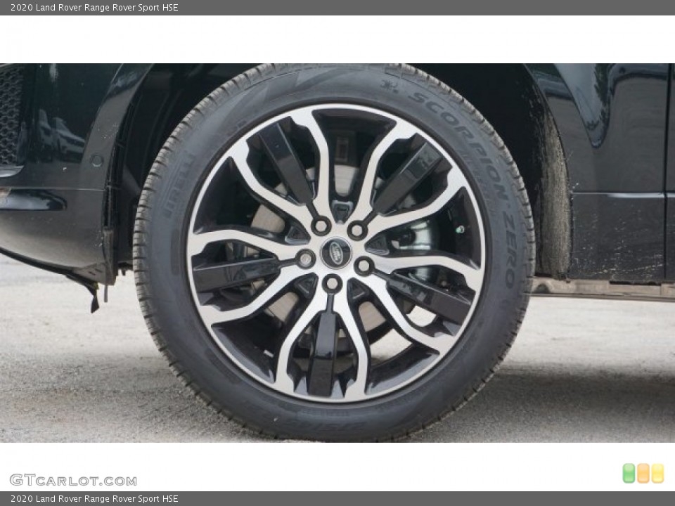 2020 Land Rover Range Rover Sport HSE Wheel and Tire Photo #135926689