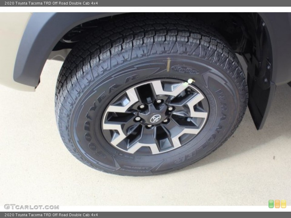 2020 Toyota Tacoma TRD Off Road Double Cab 4x4 Wheel and Tire Photo #135933296