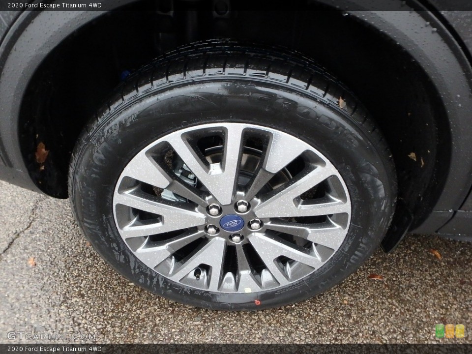 2020 Ford Escape Titanium 4WD Wheel and Tire Photo #135941269