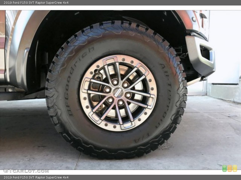 2019 Ford F150 SVT Raptor SuperCrew 4x4 Wheel and Tire Photo #135941815