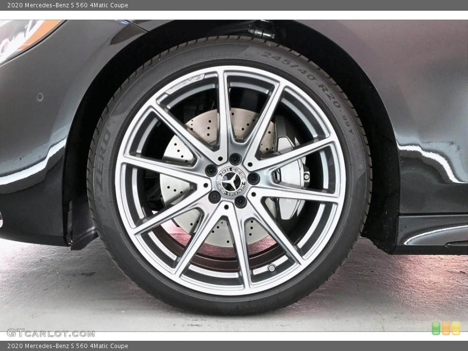 2020 Mercedes-Benz S 560 4Matic Coupe Wheel and Tire Photo #135950340