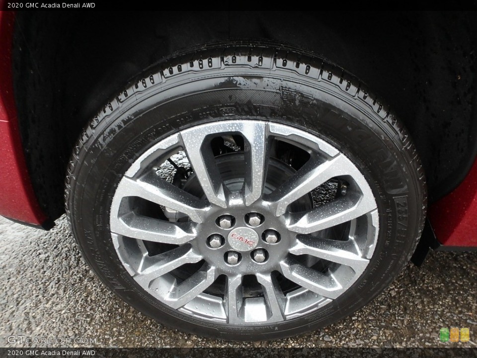 2020 GMC Acadia Denali AWD Wheel and Tire Photo #135972739