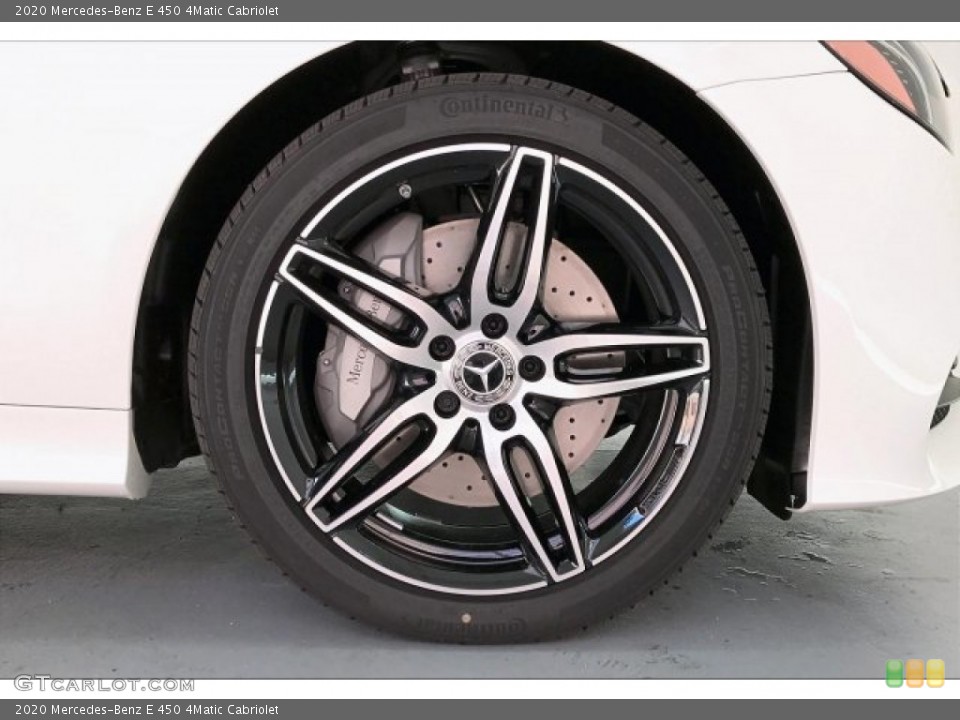 2020 Mercedes-Benz E 450 4Matic Cabriolet Wheel and Tire Photo #136001379