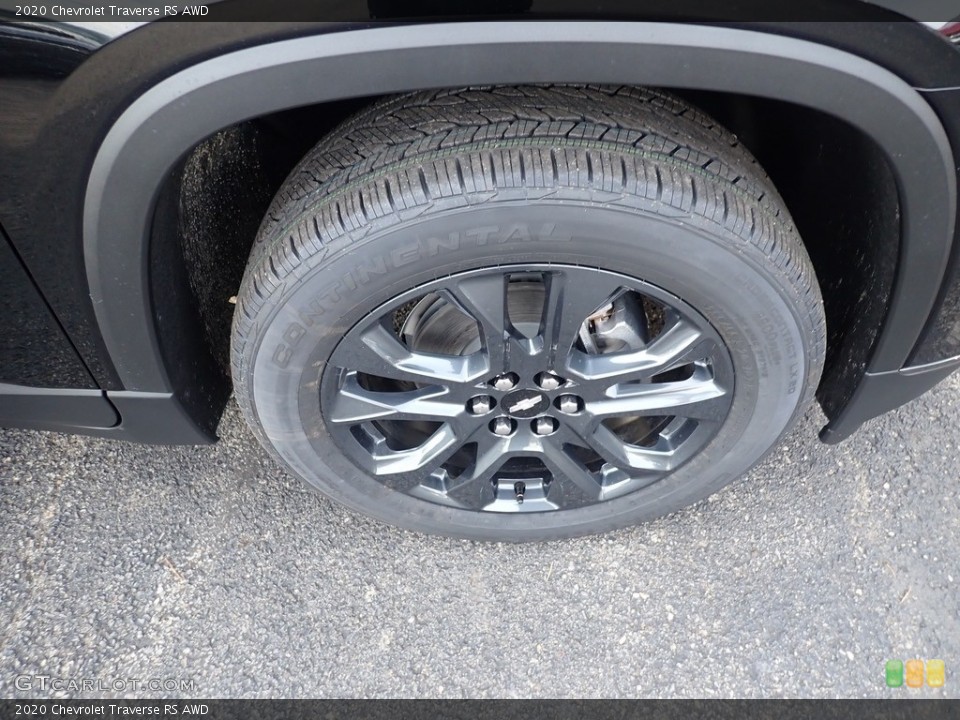 2020 Chevrolet Traverse RS AWD Wheel and Tire Photo #136008457