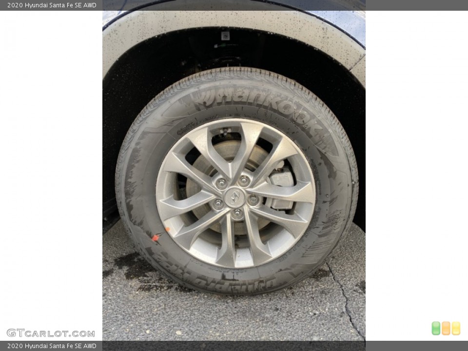 2020 Hyundai Santa Fe SE AWD Wheel and Tire Photo #136010584