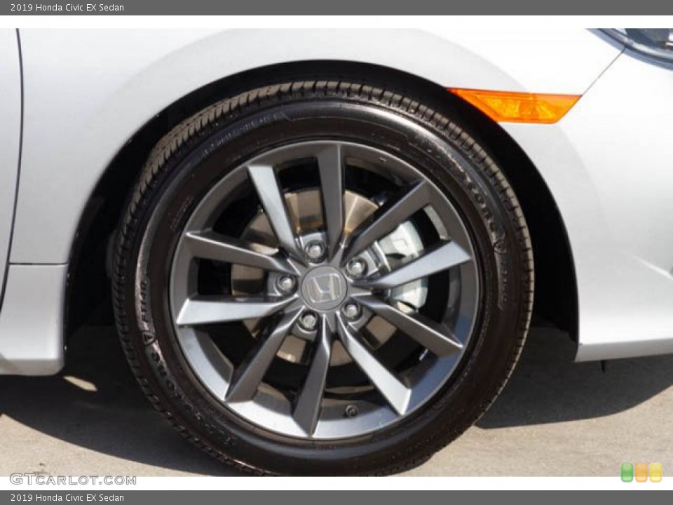 2019 Honda Civic EX Sedan Wheel and Tire Photo #136012723