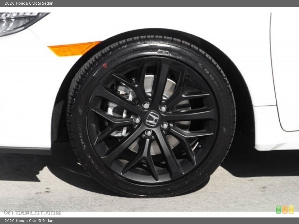 2020 Honda Civic Si Sedan Wheel and Tire Photo #136028662