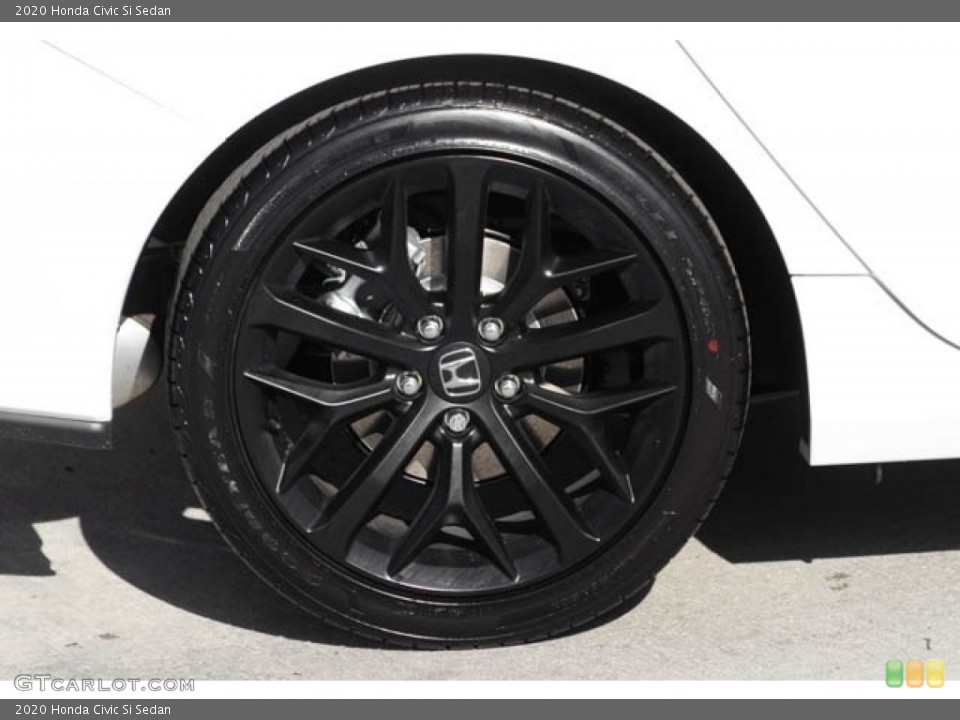 2020 Honda Civic Si Sedan Wheel and Tire Photo #136028698