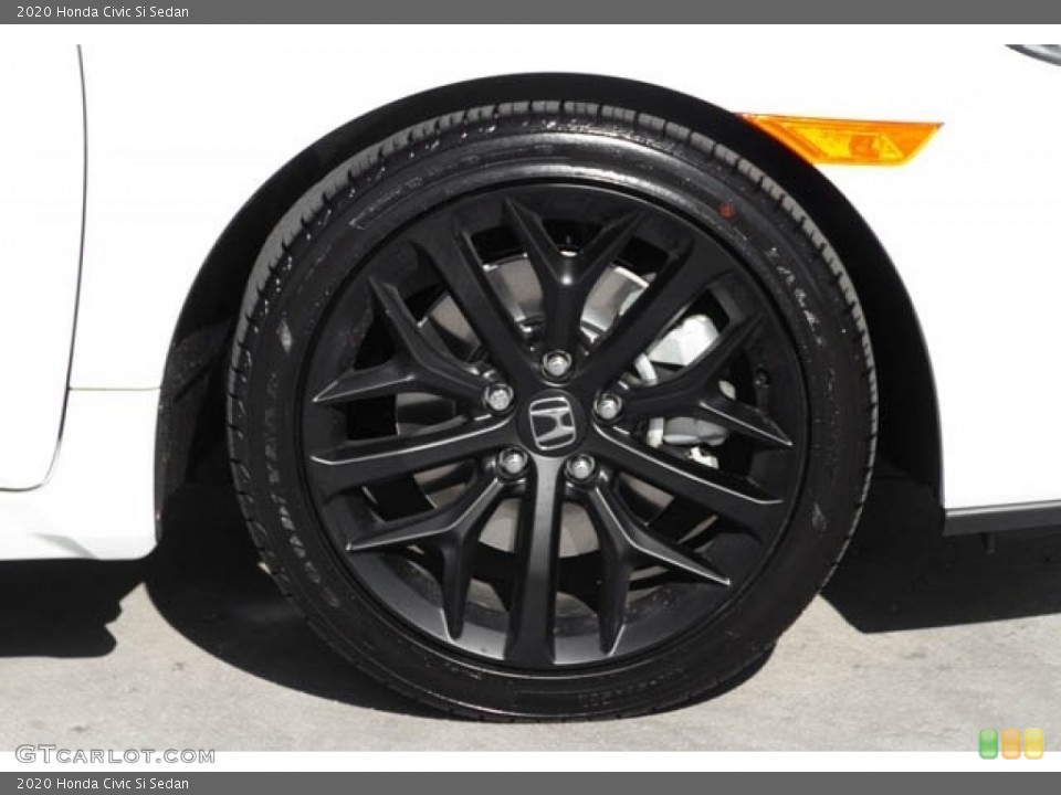 2020 Honda Civic Si Sedan Wheel and Tire Photo #136028713