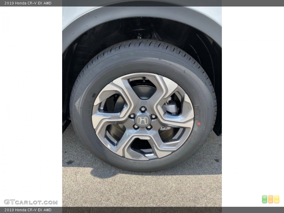 2019 Honda CR-V EX AWD Wheel and Tire Photo #136051777