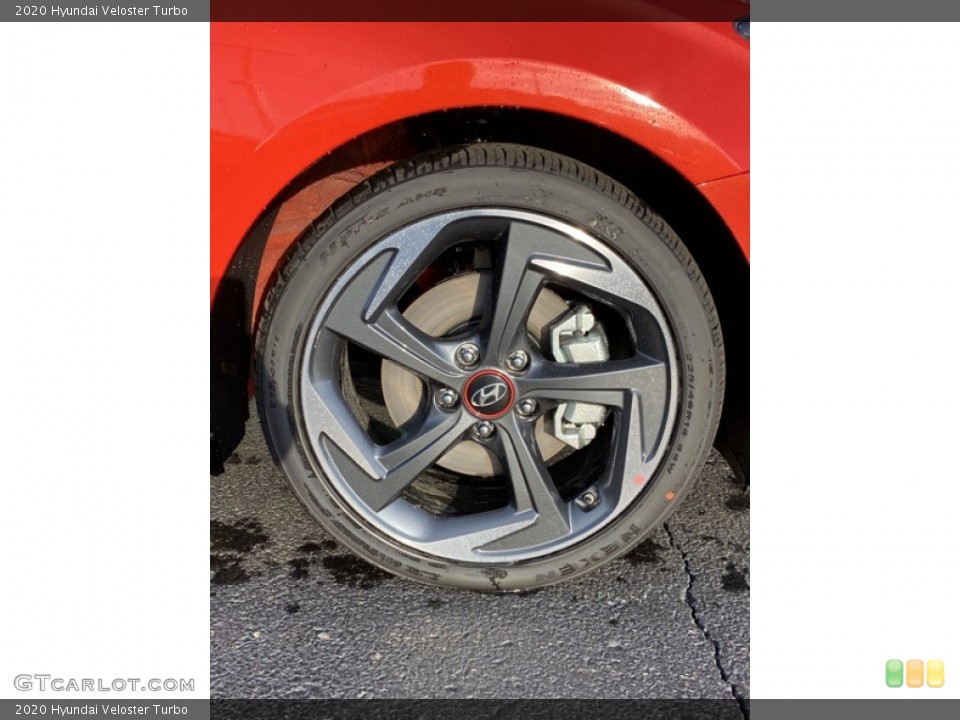2020 Hyundai Veloster Turbo Wheel and Tire Photo #136071614