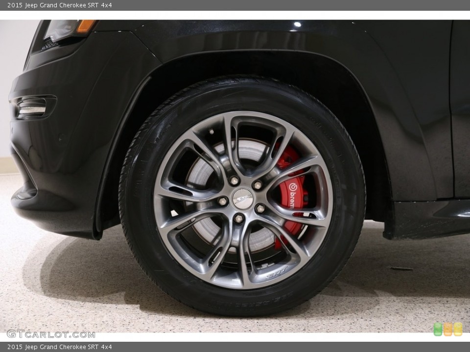 2015 Jeep Grand Cherokee SRT 4x4 Wheel and Tire Photo #136072593