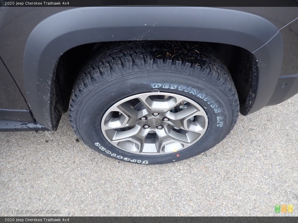 2020 Jeep Cherokee Trailhawk 4x4 Wheel and Tire Photo #136079973