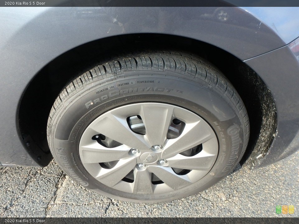 2020 Kia Rio S 5 Door Wheel and Tire Photo #136090076