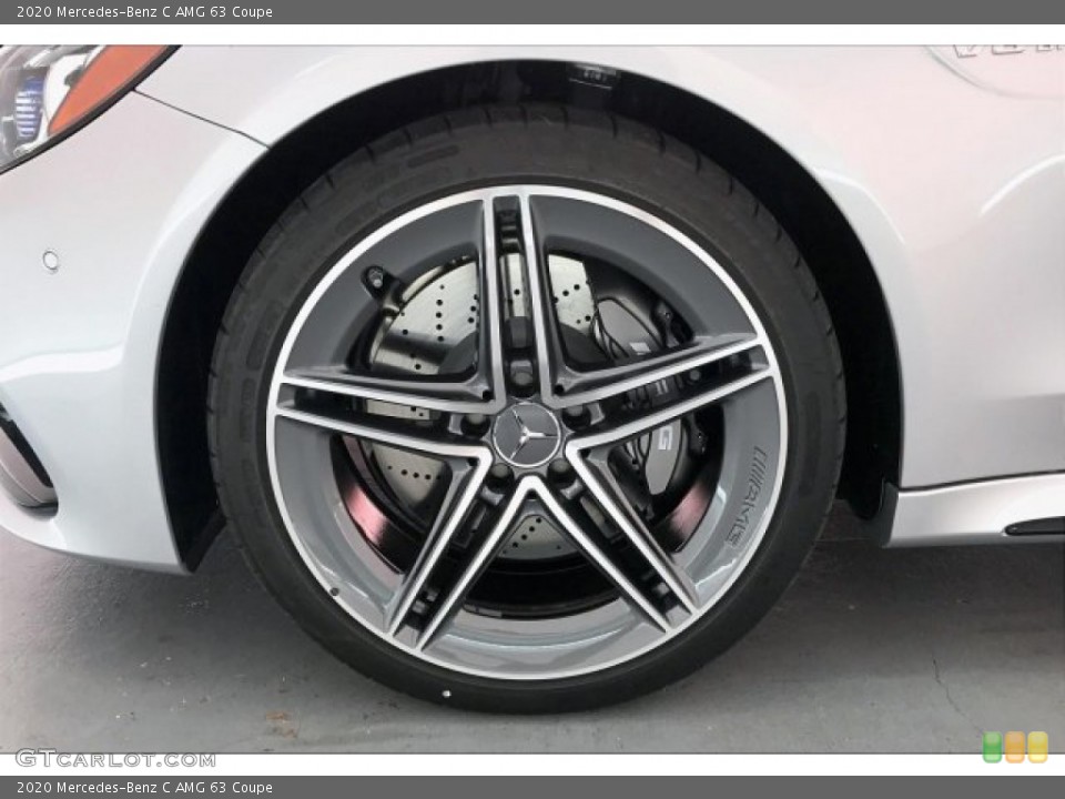 2020 Mercedes-Benz C AMG 63 Coupe Wheel and Tire Photo #136098317