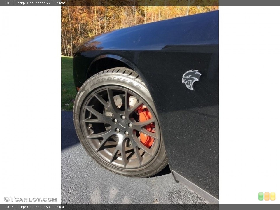 2015 Dodge Challenger SRT Hellcat Wheel and Tire Photo #136121720