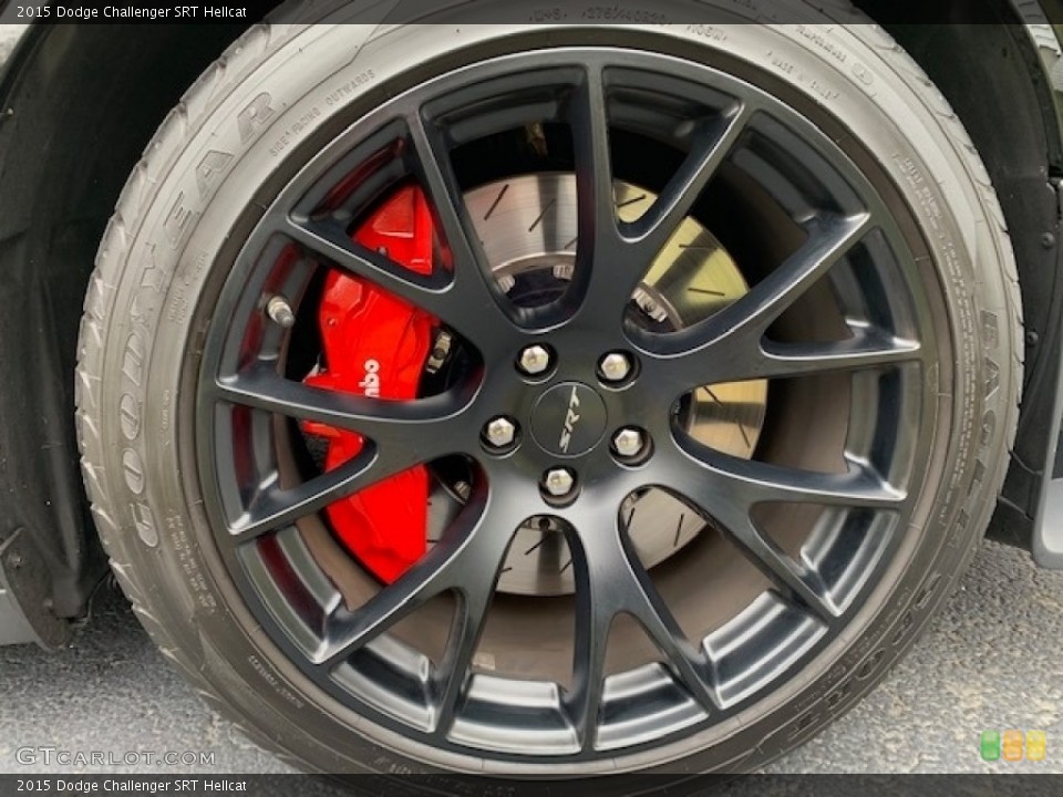 2015 Dodge Challenger SRT Hellcat Wheel and Tire Photo #136121738