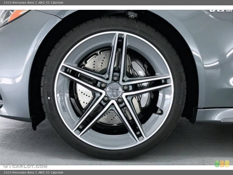 2020 Mercedes-Benz C AMG 63 Cabriolet Wheel and Tire Photo #136130867