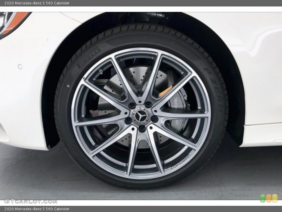 2020 Mercedes-Benz S 560 Cabriolet Wheel and Tire Photo #136132658