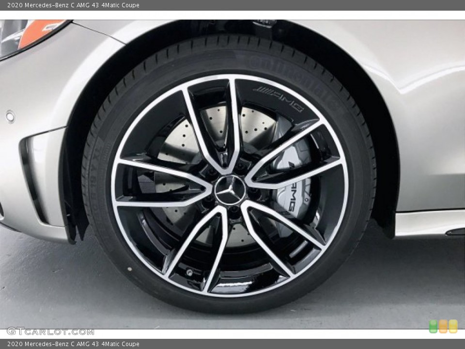 2020 Mercedes-Benz C AMG 43 4Matic Coupe Wheel and Tire Photo #136152690