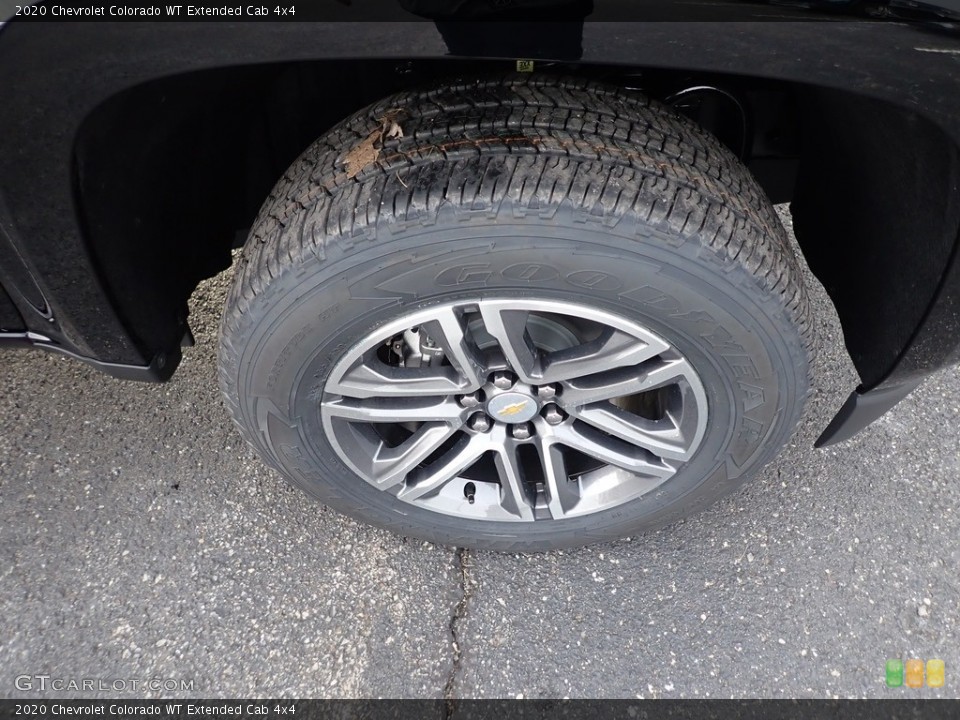 2020 Chevrolet Colorado WT Extended Cab 4x4 Wheel and Tire Photo #136156986