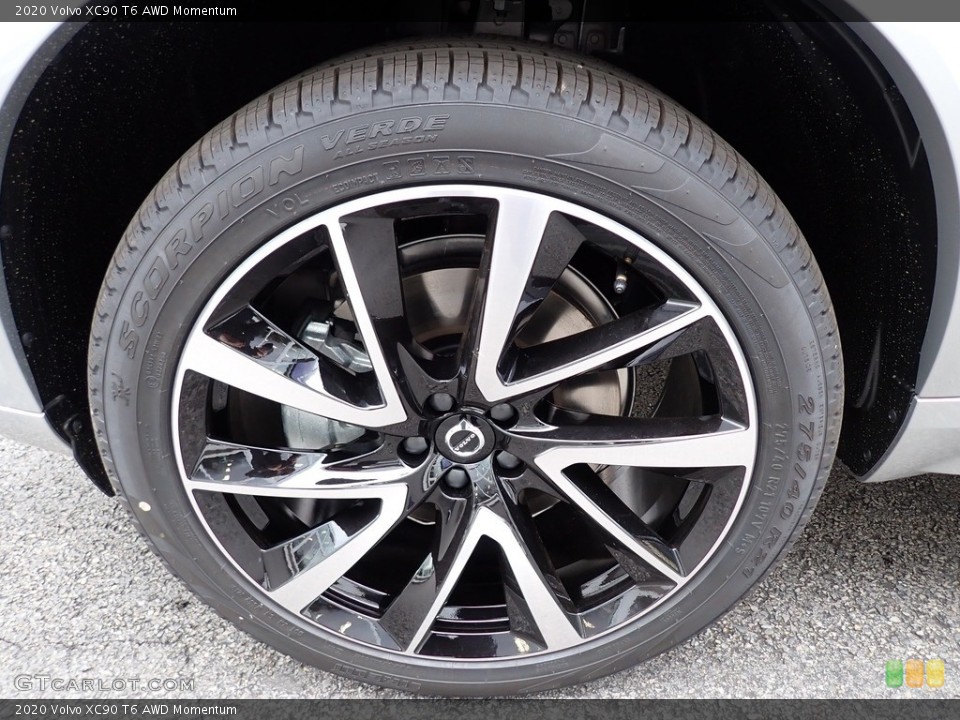 2020 Volvo XC90 T6 AWD Momentum Wheel and Tire Photo #136166453