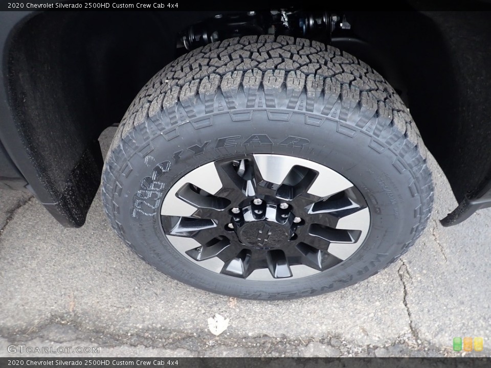 2020 Chevrolet Silverado 2500HD Custom Crew Cab 4x4 Wheel and Tire Photo #136185661
