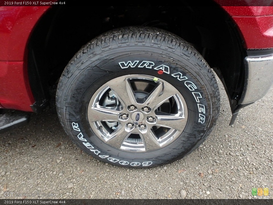 2019 Ford F150 XLT SuperCrew 4x4 Wheel and Tire Photo #136186768