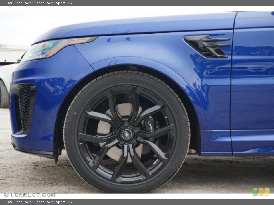 2020 Land Rover Range Rover Sport SVR Wheel and Tire Photo #136195467