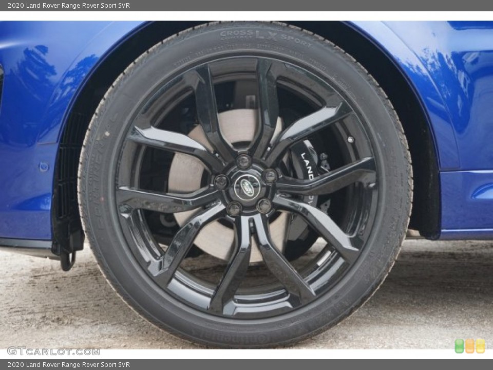 2020 Land Rover Range Rover Sport SVR Wheel and Tire Photo #136195500
