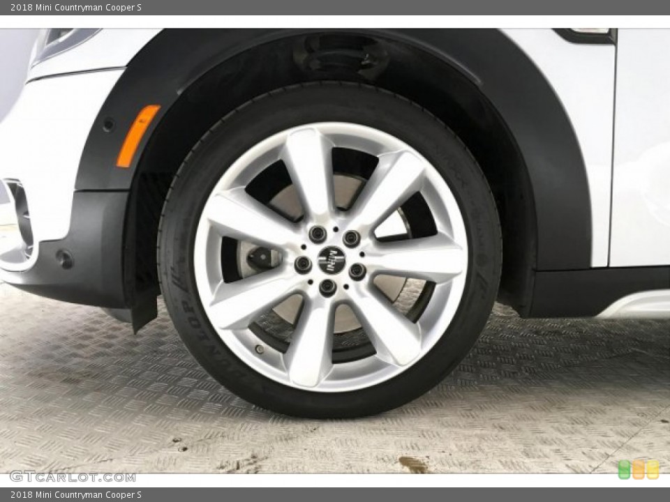 2018 Mini Countryman Cooper S Wheel and Tire Photo #136221971