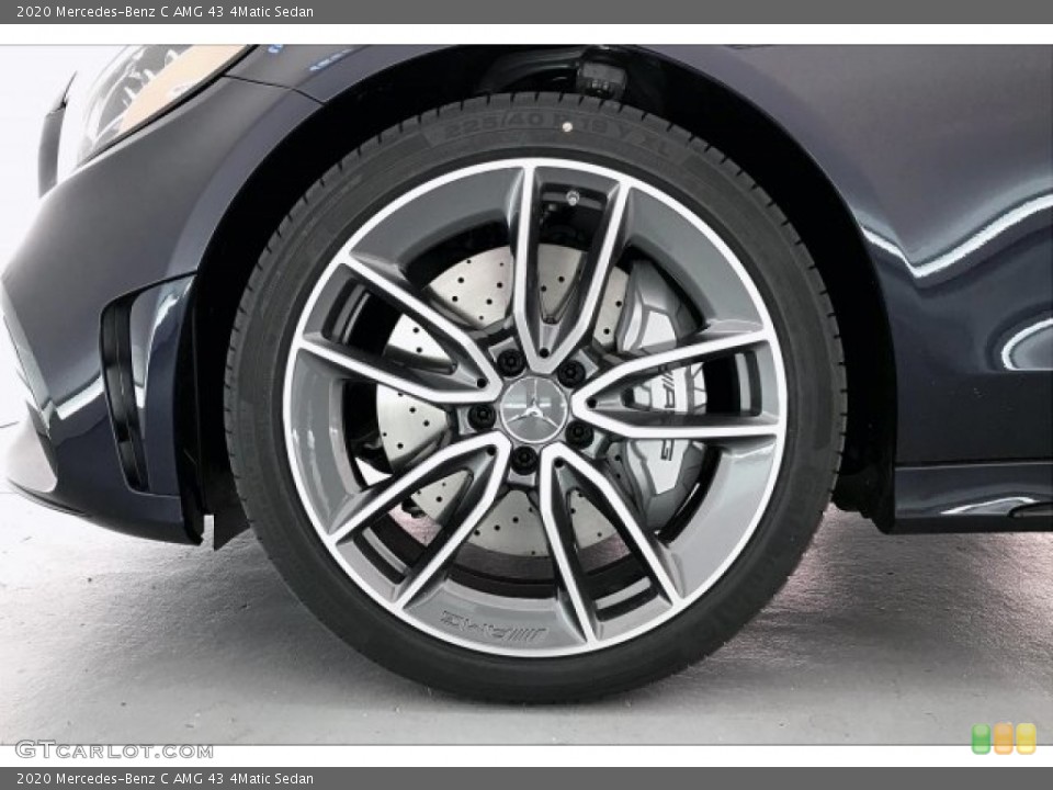 2020 Mercedes-Benz C AMG 43 4Matic Sedan Wheel and Tire Photo #136230227