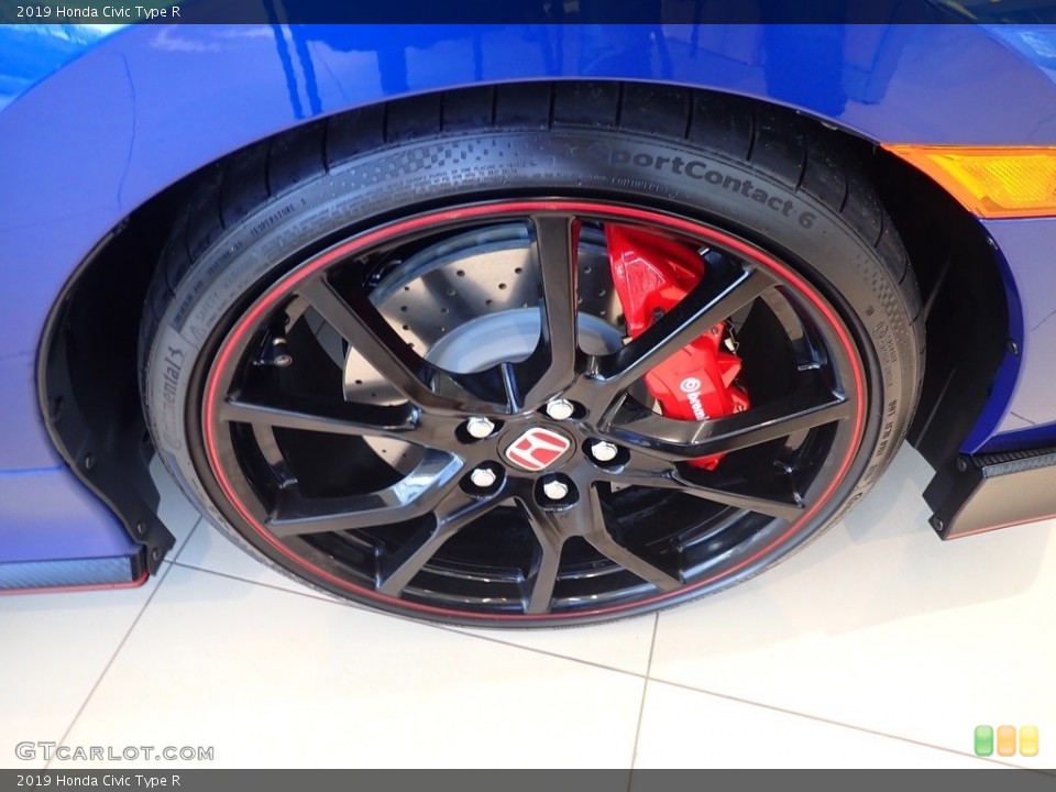 2019 Honda Civic Type R Wheel and Tire Photo #136238861
