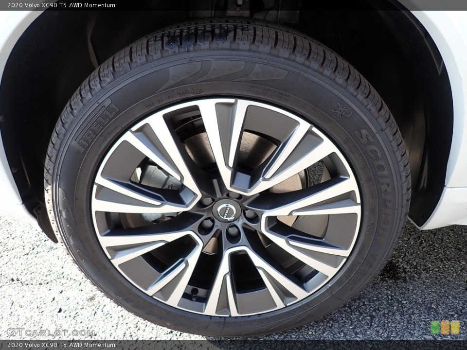 2020 Volvo XC90 T5 AWD Momentum Wheel and Tire Photo #136248736