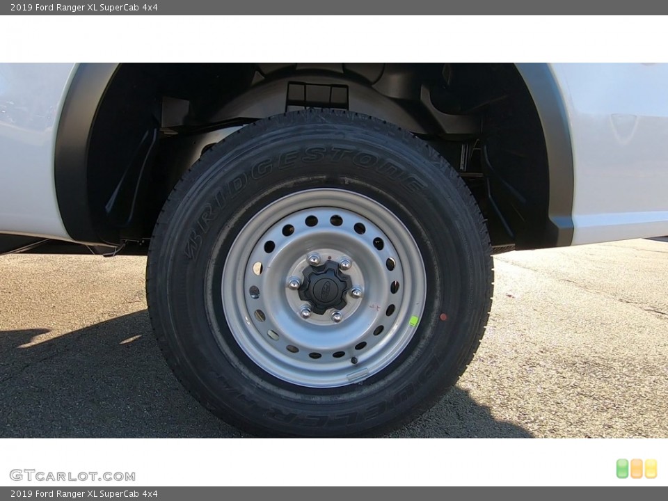 2019 Ford Ranger XL SuperCab 4x4 Wheel and Tire Photo #136261952