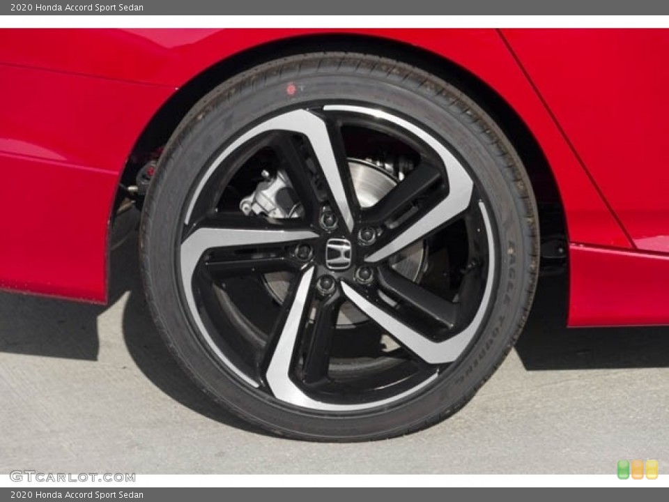 2020 Honda Accord Sport Sedan Wheel and Tire Photo #136263449
