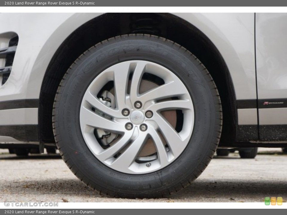 2020 Land Rover Range Rover Evoque S R-Dynamic Wheel and Tire Photo #136264979
