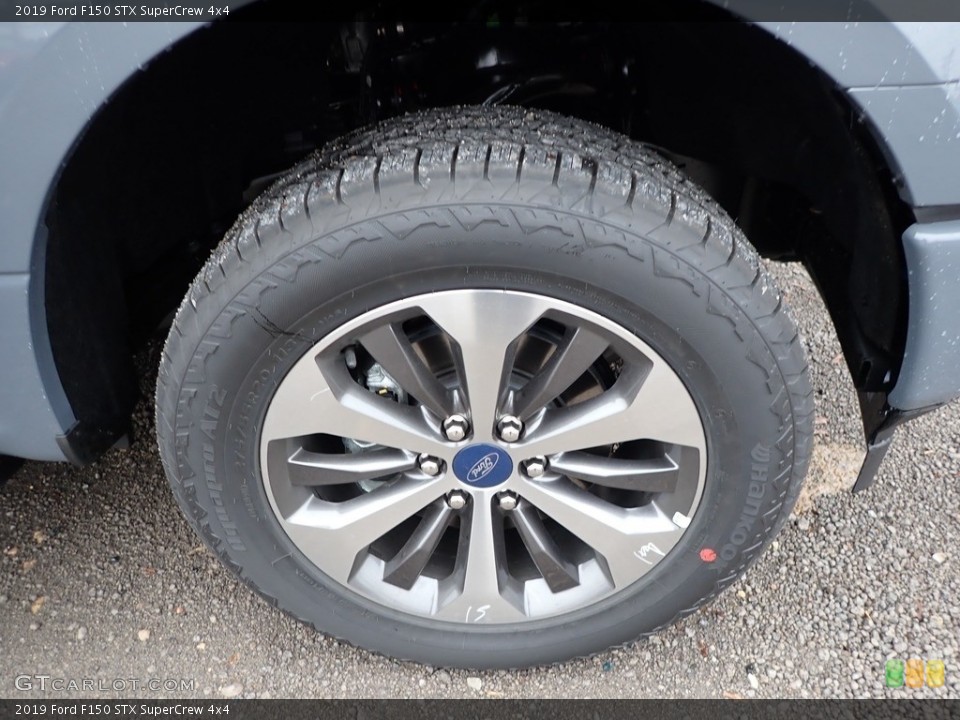 2019 Ford F150 STX SuperCrew 4x4 Wheel and Tire Photo #136290059