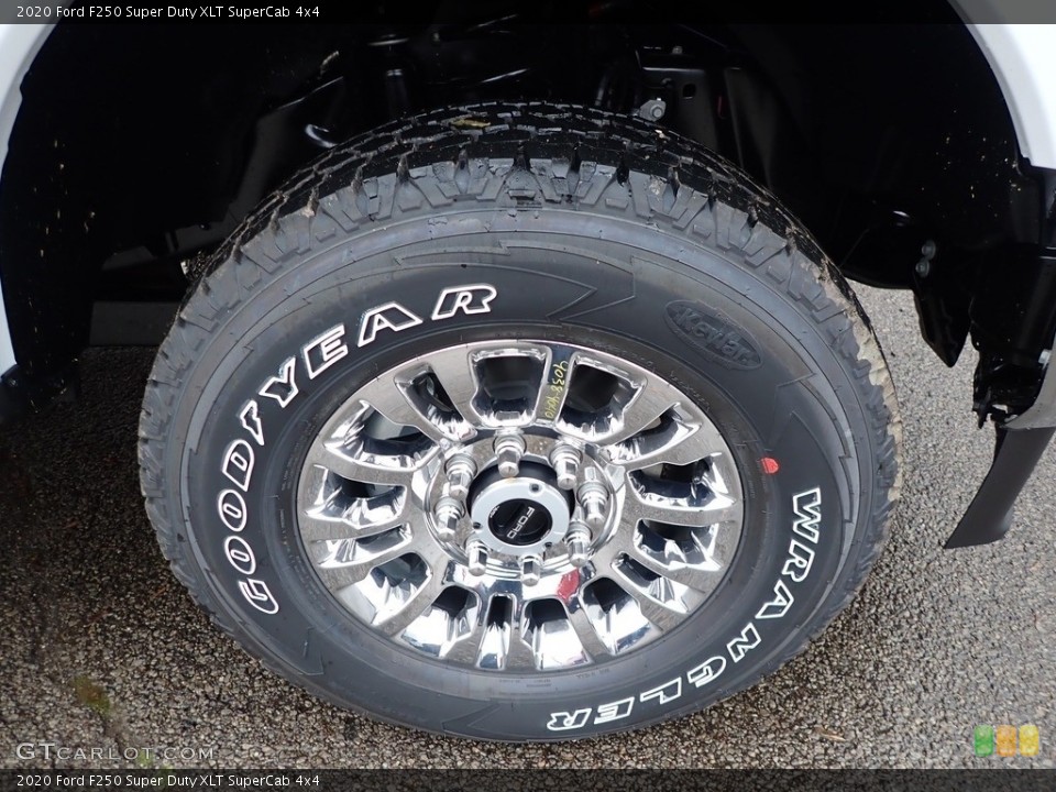 2020 Ford F250 Super Duty XLT SuperCab 4x4 Wheel and Tire Photo #136293239