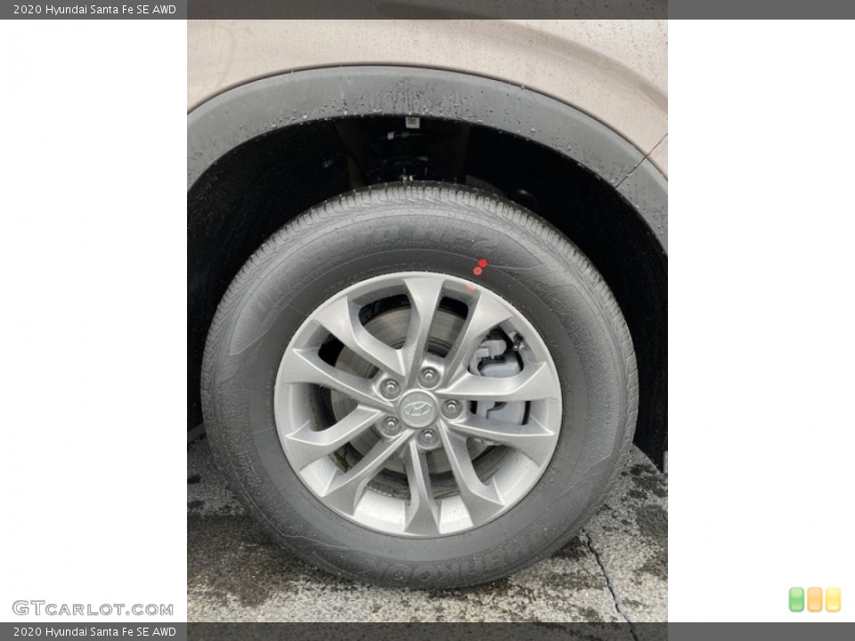 2020 Hyundai Santa Fe SE AWD Wheel and Tire Photo #136298201