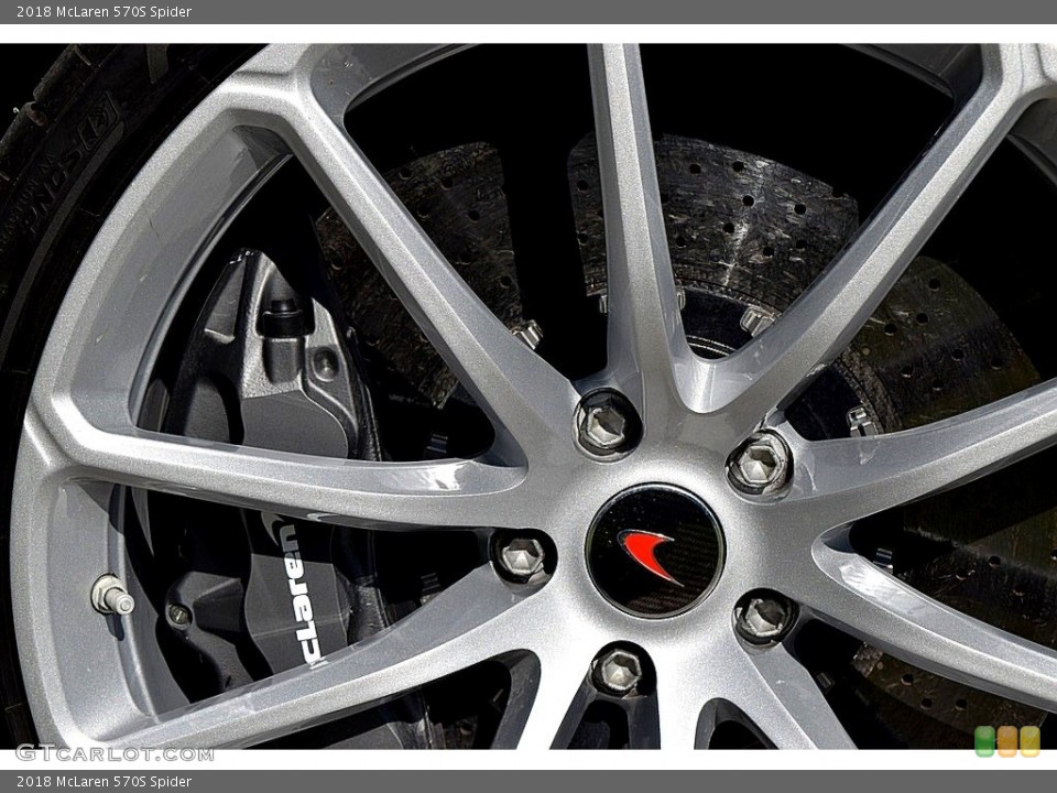 2018 McLaren 570S Spider Wheel and Tire Photo #136304676