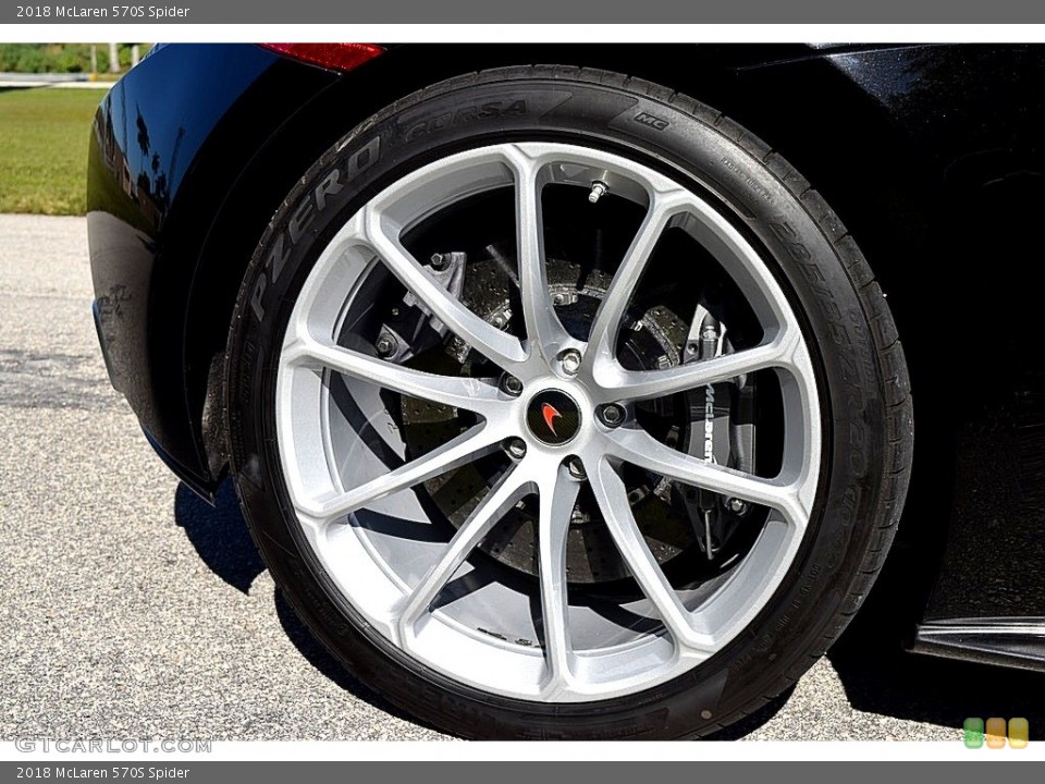 2018 McLaren 570S Spider Wheel and Tire Photo #136304700
